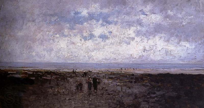 Nicolae Grigorescu On the Ocean Shore Norge oil painting art